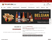Tablet Screenshot of belgiuminabox.com